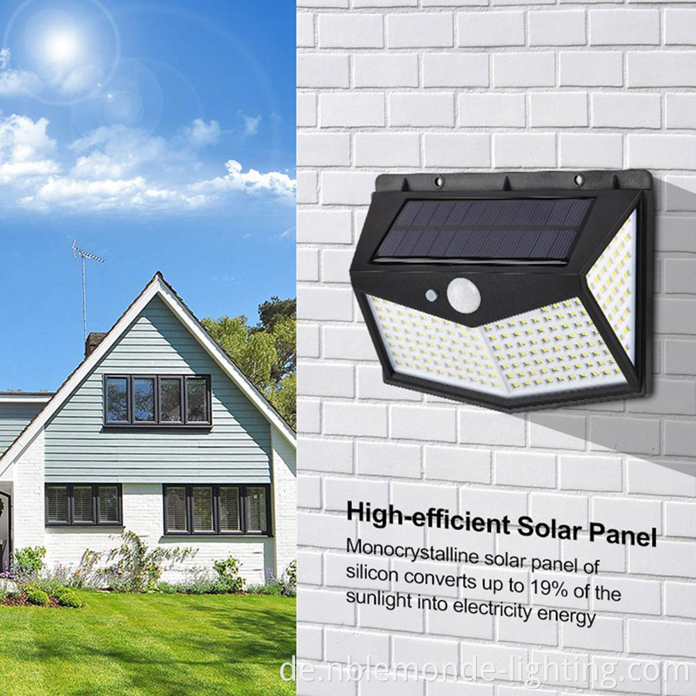 solar outdoor wall sconce lights